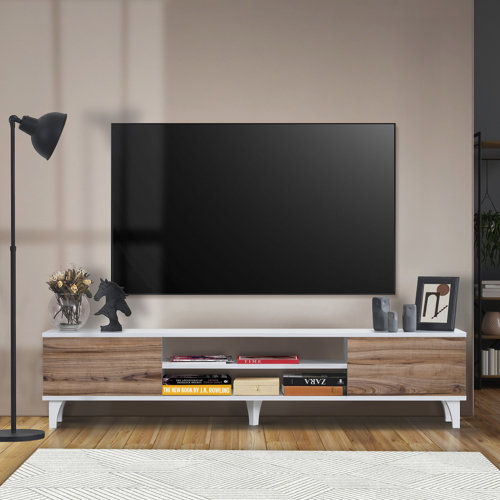 Latitude Run® Interchangeable TV Stand for TVs up to 75" Wayfair Canada